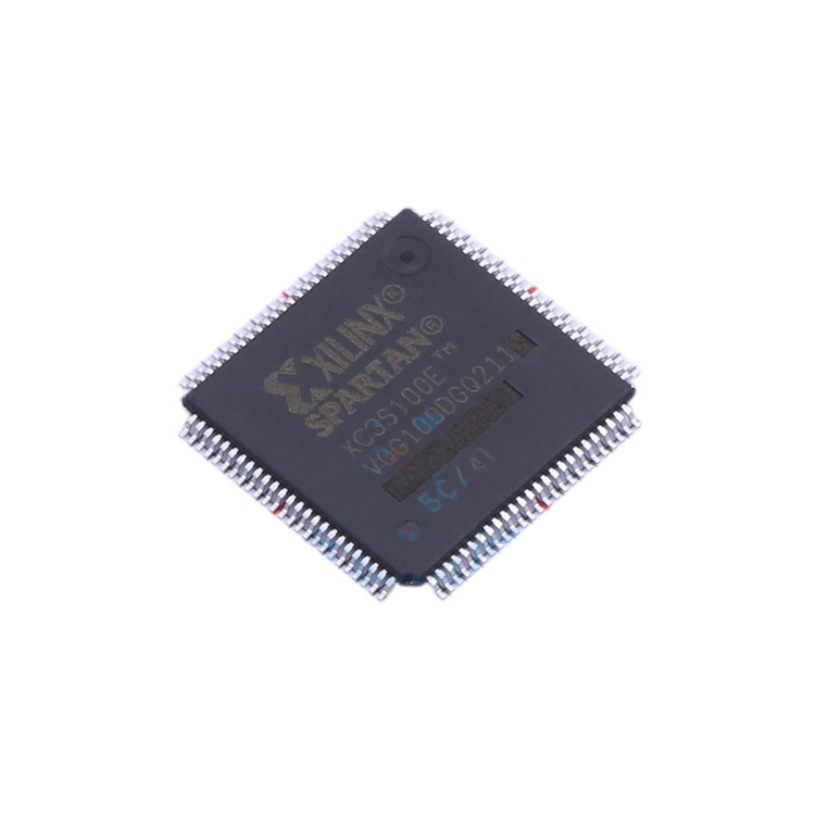 (স্টকে আছে) XC3S100E-4VQG100I 100-VQFP (14x14) ইন্টিগ্রেটেড সার্কিট IC FPGA 66 I/O 100VQFP