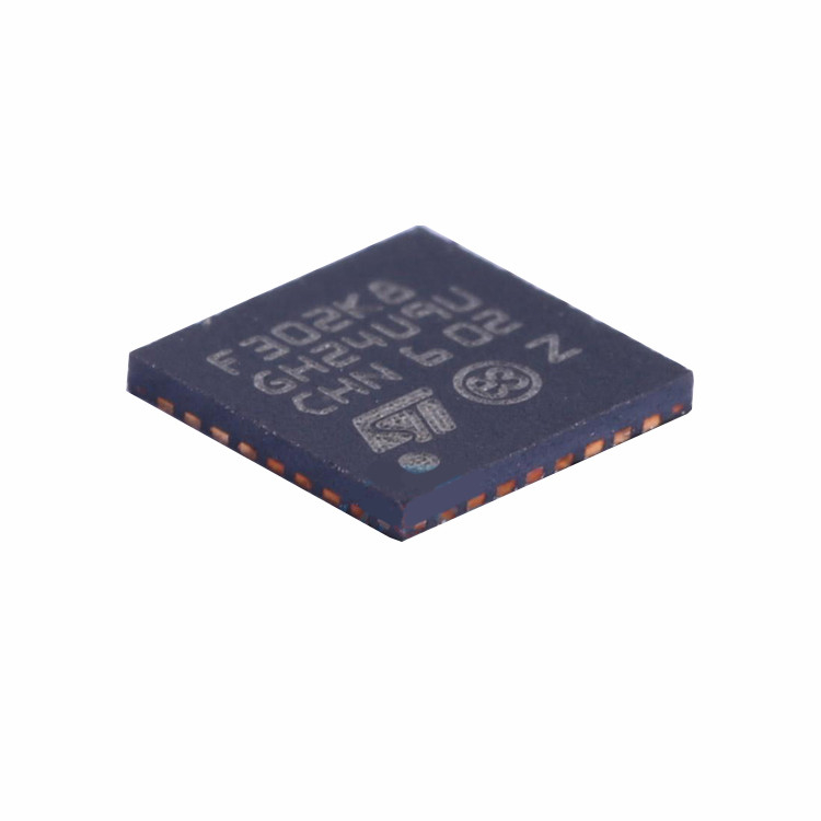 MCU STM32F3 মাইক্রোকন্ট্রোলার IC 32-বিট 72MHz 64KB ফ্ল্যাশ 32-UFQFPN এর জন্য STM32F302K8U6 আসল STM32F302K8U6
