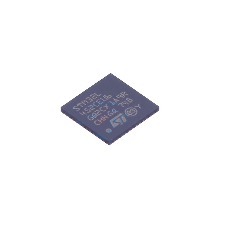 STM32L452CEU6 (স্টকে আছে) STM32L452CEU6 48-UFQFPN (7x7) ইন্টিগ্রেটেড সার্কিট IC MCU 32BIT 256KB FLASH 64TQFP