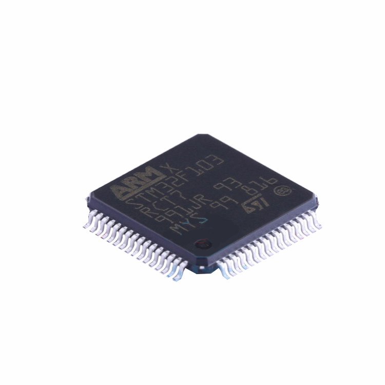 STM32F103RCT7 LQFP-64 উপাদান বিতরণ নতুন আসল পরীক্ষিত ইন্টিগ্রেটেড সার্কিট চিপ IC STM32F103RCT7
