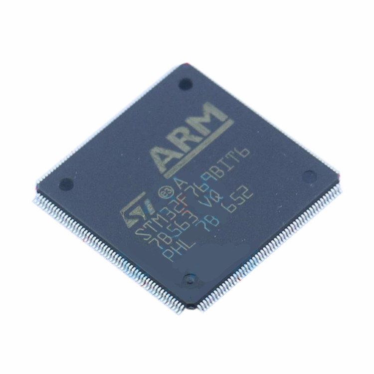 STM32F769BIT6 নতুন এবং আসল LQFP-208 ইলেকট্রনিক উপাদান স্টক ইন্টিগ্রেটেড সার্কিট আইসি চিপ STM32F769BIT6