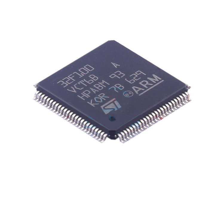 STM32F100VCT6B LQFP100 ইলেকট্রনিক উপাদান বিতরণ নতুন আসল পরীক্ষিত ইন্টিগ্রেটেড সার্কিট চিপ IC STM32F100VCT6B
