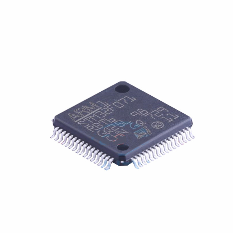 STM32F071RBT6 স্টক ইন্টিগ্রেটেড সার্কিট আইসি চিপ STM32F071RBT6-এ নতুন এবং আসল LQFP-64 ইলেকট্রনিক উপাদান