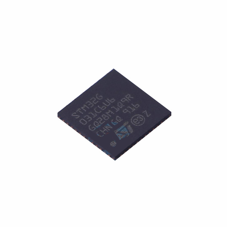STM32G031C6U6 অরিজিনাল মাইক্রোকন্ট্রোলার চিপ IC STM32G031C8U6 STM32G031C4U6 IC MCU 32BIT 32KB ফ্ল্যাশ 48UFQFPN