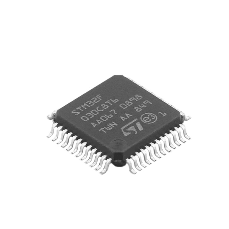 STM32F030C8T6 IC STM32F030C8T6 LQFP48 নতুন অরিজিনাল চিপ MCU মাইক্রোকন্ট্রোলার RISC মাইক্রোকন্ট্রোল ইলেকট্রনিক উপাদান