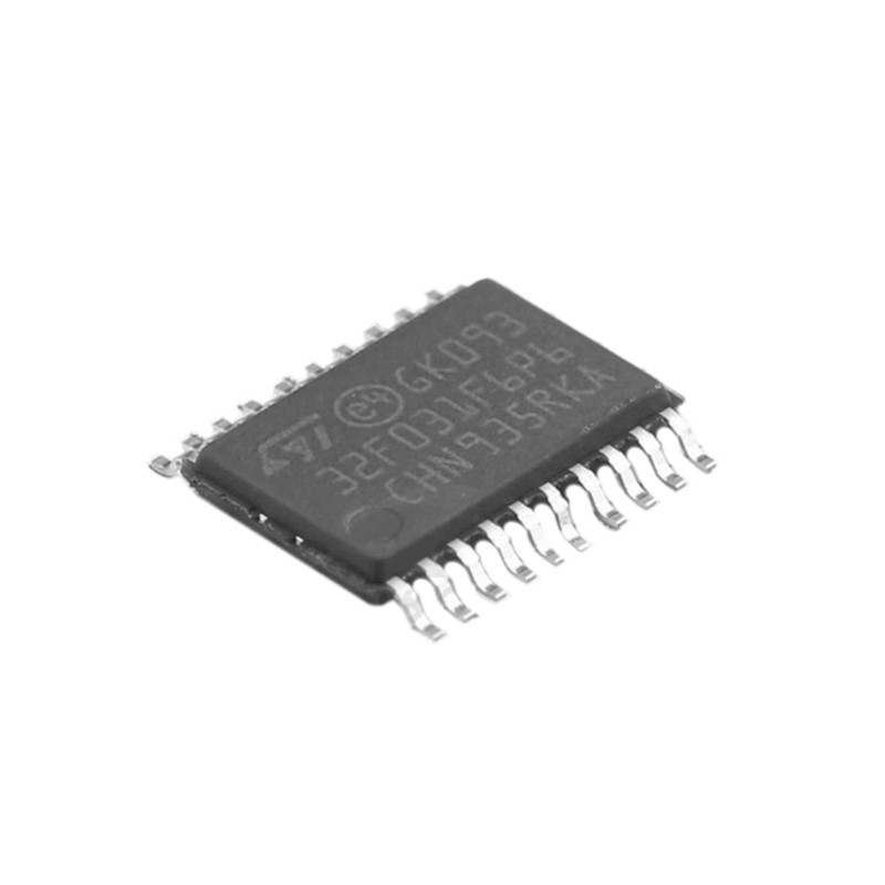 STM32F031F6P6 নতুন পরীক্ষক ইন্টিগ্রেটেড সার্কিট টেস্টার এমপ্লিফায়ার PCB STM32F031F6P6 TSSOP20 48MHz 32KB IC চিপ