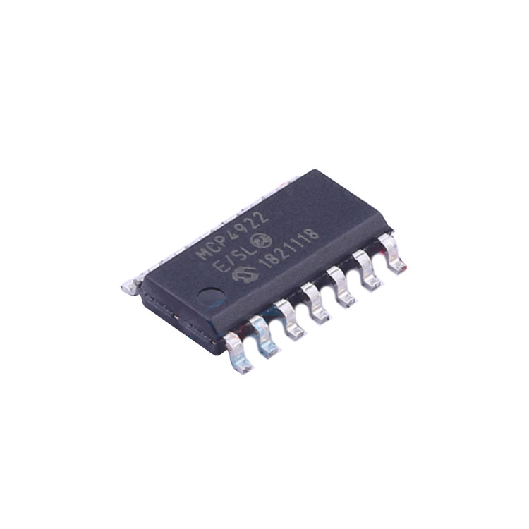 MCP4922-E/SL নতুন এবং আসল  MCP4922-E/SL SOIC-14 ইন্টিগ্রেটেড সার্কিট