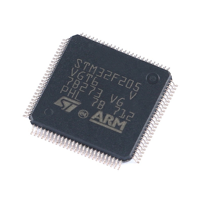 স্টক মাইক্রোকন্ট্রোলারে IC MCU 32BIT 1MB FLASH 100LQFP ইন্টিগ্রেটেড সার্কিট প্রোগ্রামেবল আইসি চিপ STM32F205VGT6