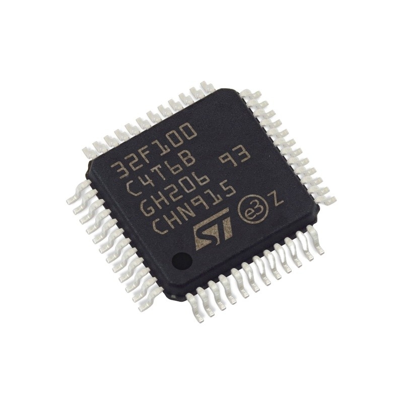 স্টক মাইক্রোকন্ট্রোলারে IC MCU 32BIT 16KB FLASH 48LQFP ইন্টিগ্রেটেড সার্কিট আইসি চিপ STM32F100C4T6B