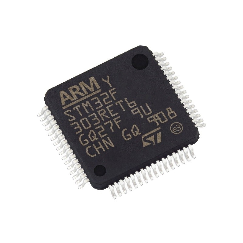 স্টক মাইক্রোকন্ট্রোলারে IC MCU 32BIT 512KB FLASH 64LQFP ইন্টিগ্রেটেড সার্কিট ic চিপ STM32F303RET6