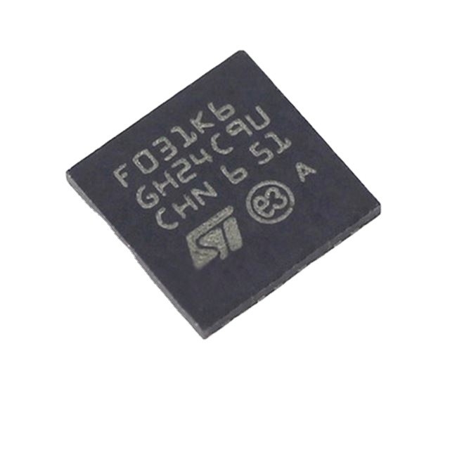স্টক মাইক্রোকন্ট্রোলারে IC MCU 32BIT 32KB FLASH 32UFQFPN ইলেকট্রনিক কম্পোনেন্ট ইন্টিগ্রেটেড সার্কিট STM32F031K6U6
