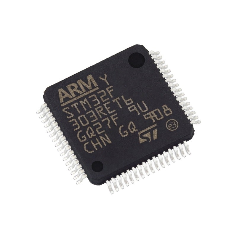স্টক মাইক্রোকন্ট্রোলারে IC MCU 32BIT 512KB FLASH 64LQFP ইন্টিগ্রেটেড সার্কিট ic চিপ STM32F303RET6