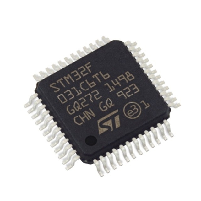 স্টক মাইক্রোকন্ট্রোলারে IC MCU 32BIT 32KB FLASH 48LQFP ইন্টিগ্রেটেড সার্কিট প্রোগ্রামেবল আইসি চিপ STM32F031C6T6