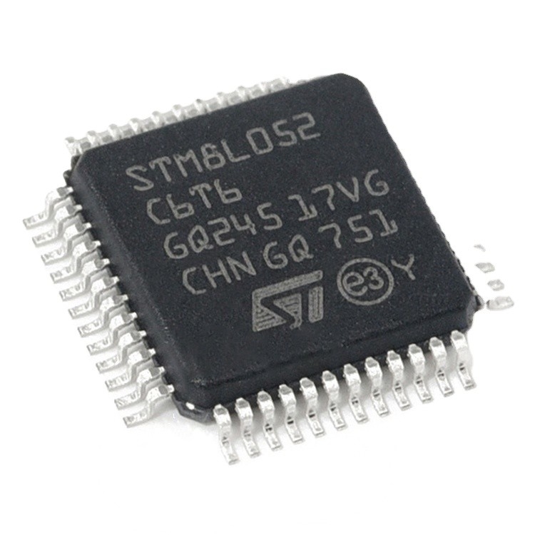 স্টক মাইক্রোকন্ট্রোলারে IC MCU 8BIT 64KB FLASH 64LQFP ইলেকট্রনিক কম্পোনেন্ট ইন্টিগ্রেটেড সার্কিট STM8L052R8T6