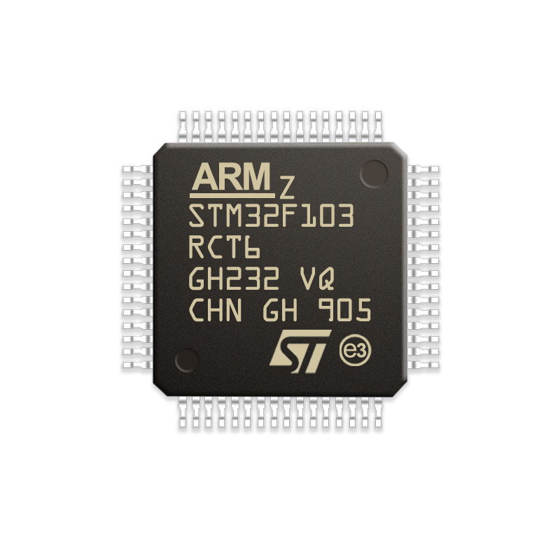 Chuangyunxinyuan STM32F103RET6 নতুন অরিজিনাল ইন্টিগ্রেটেড সার্কিট STM32F103RET6 IC চিপ মাইক্রোকন্ট্রোলার IC প্রোগ্রামিং STM32F STM32F103