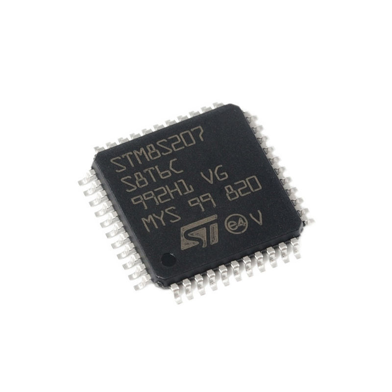Chuangyunxinyuan STM8S207S8T6C LQFP-44 উপাদান ইলেকট্রনিক MCU কন্ট্রোল প্যানেল IC চিপস ইন্টিগ্রেটেড সার্কিট STM8S207S8T6C