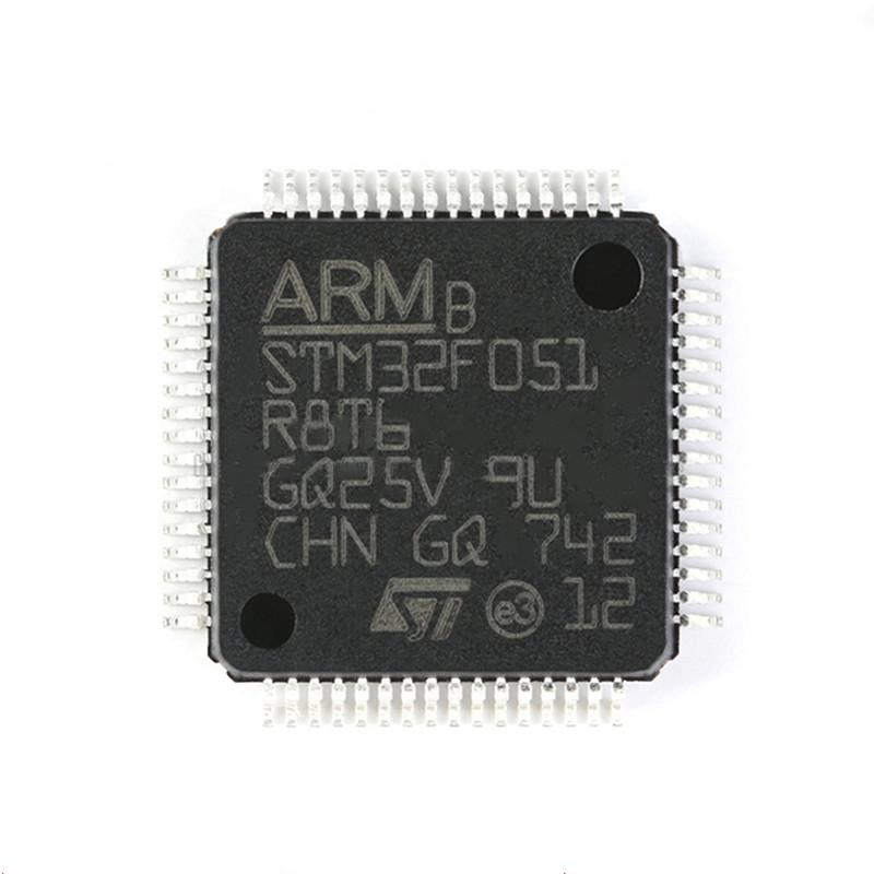 মাইক্রোকন্ট্রোলার ইন্টিগ্রেটেড সার্কিট IC MCU 32BIT 64KB FLASH 64LQFP STM32F STM32F051 STM32F051R8T6 অরিজিনাল ব্র্যান্ড