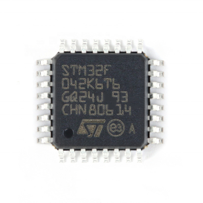 মাইক্রোকন্ট্রোলার ইন্টিগ্রেটেড সার্কিট IC MCU 32BIT 32KB ফ্ল্যাশ 32LQFP STM32F STM32F042 STM32F042K6T6 আসল ব্র্যান্ড