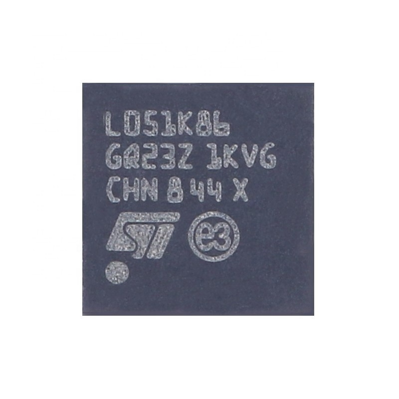 Chuangyunxinyuan STM32 নতুন এবং অরিজিনাল ARM Cortex-M0+ IC MCU 32BIT 64KB ফ্ল্যাশ 32UFQFPN STM32L051K8U6