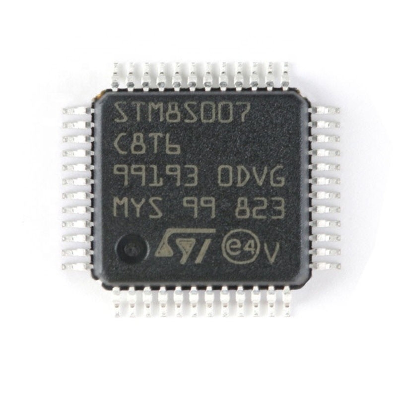 Chuangyunxinyuan নতুন এবং অরিজিনাল IC MCU 8BIT 64KB ফ্ল্যাশ নতুন 48LQFP মাইক্রোকন্ট্রোলার STM8S007C8T6