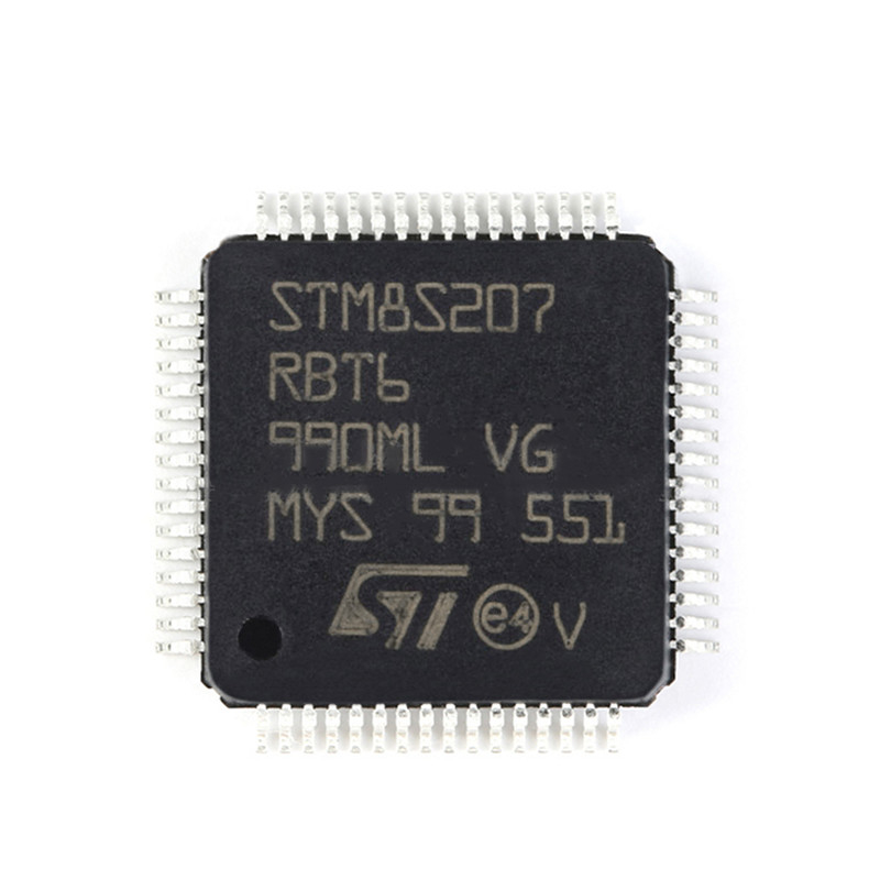 ইলেক্ট্রন উপাদান সরবরাহ 8-বিট Mrocontrollers ভোল্টেজ রেগুলেটর লগ S ড্রাইভার STM8S207RBT6 Ic