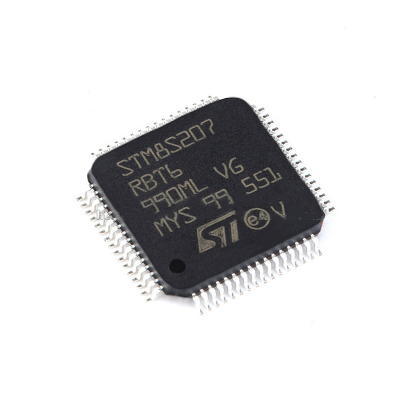 ইলেক্ট্রন উপাদান সরবরাহ 8-বিট Mrocontrollers ভোল্টেজ রেগুলেটর লগ S ড্রাইভার STM8S207RBT6 Ic