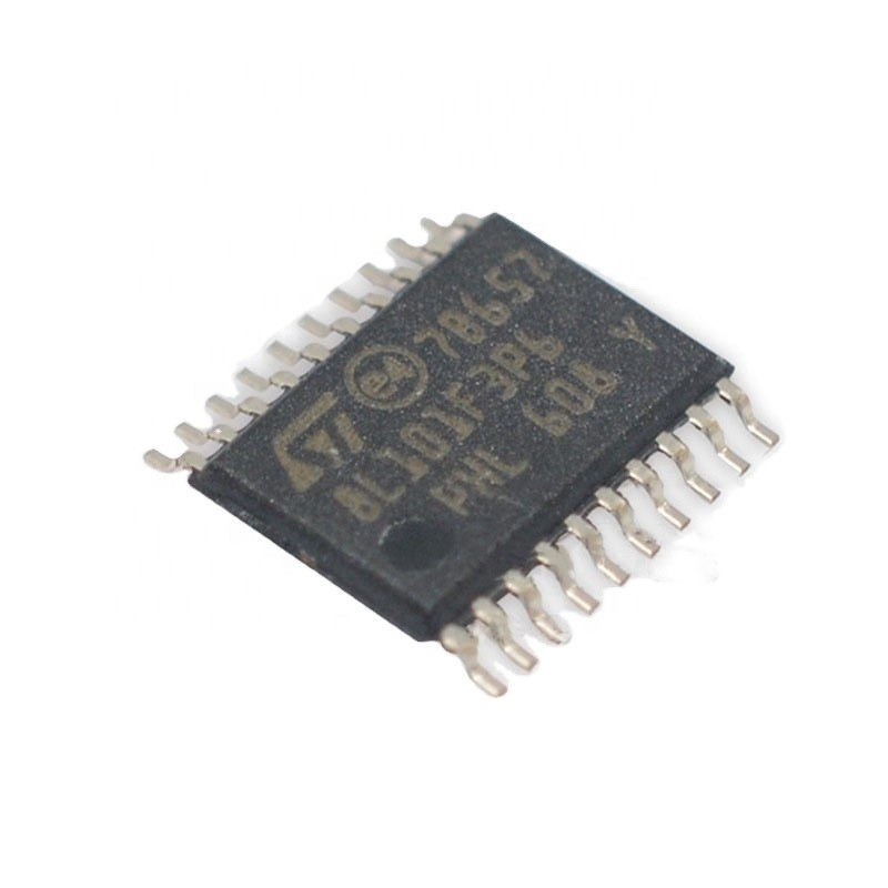 STM8L101F3P6 মাইক্রোকন্ট্রোলার IC MCU 8BIT 8KB ফ্ল্যাশ 20TSSOP ইলেকট্রনিক কম্পোনেন্ট ইন্টিগ্রেটেড সার্কিট STM8L101F3P6 IC