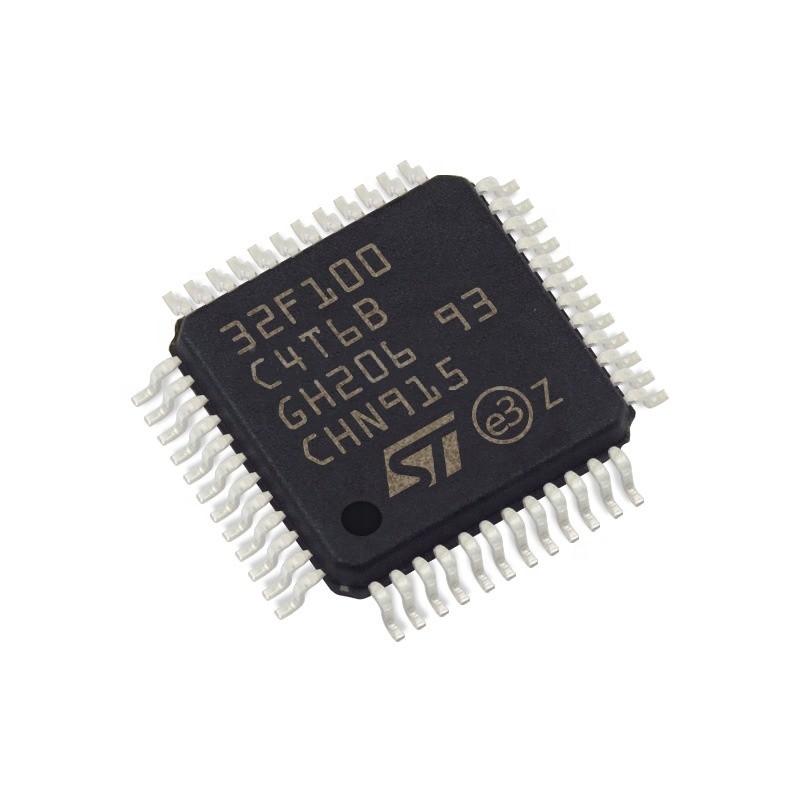STM32F100C4T6B মাইক্রোকন্ট্রোলার IC MCU 32BIT 16KB FLASH 48LQFP ইন্টিগ্রেটেড সার্কিট Ic চিপ STM32F100C4T6B IC স্টকে