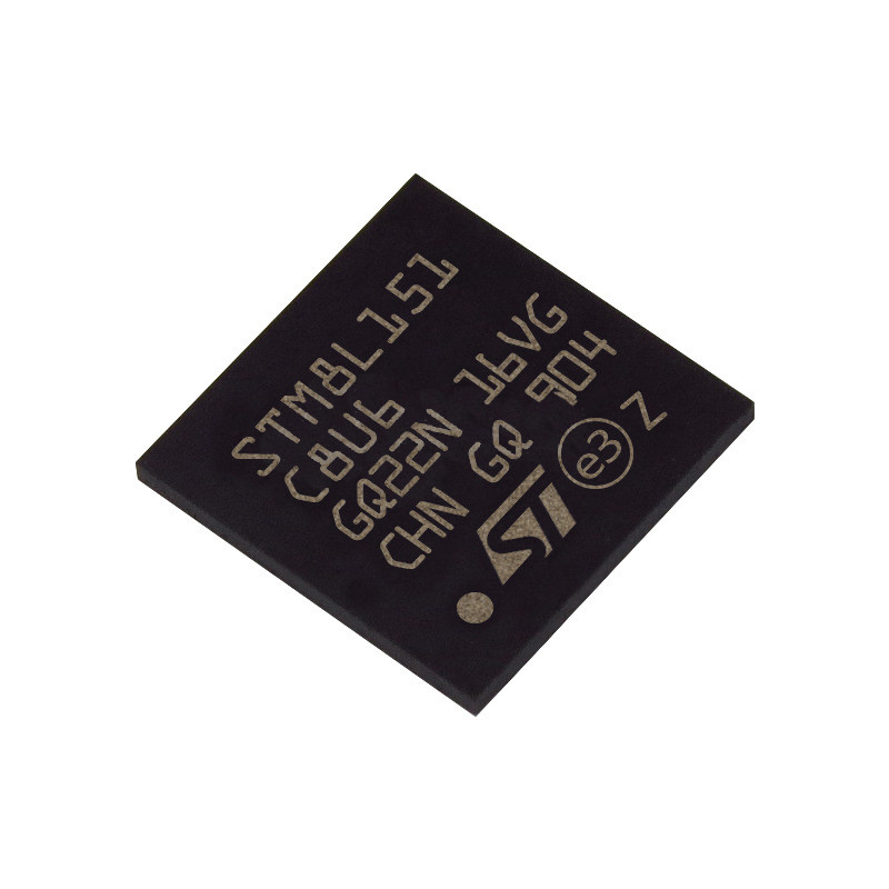 STM8L151C8U6 নতুন আসল মাইক্রোকন্ট্রোলার অনলাইন ইলেকট্রনিক উপাদান ইন্টিগ্রেটেড সার্কিট QFN48 MCU STM8L151C8U6 Ic